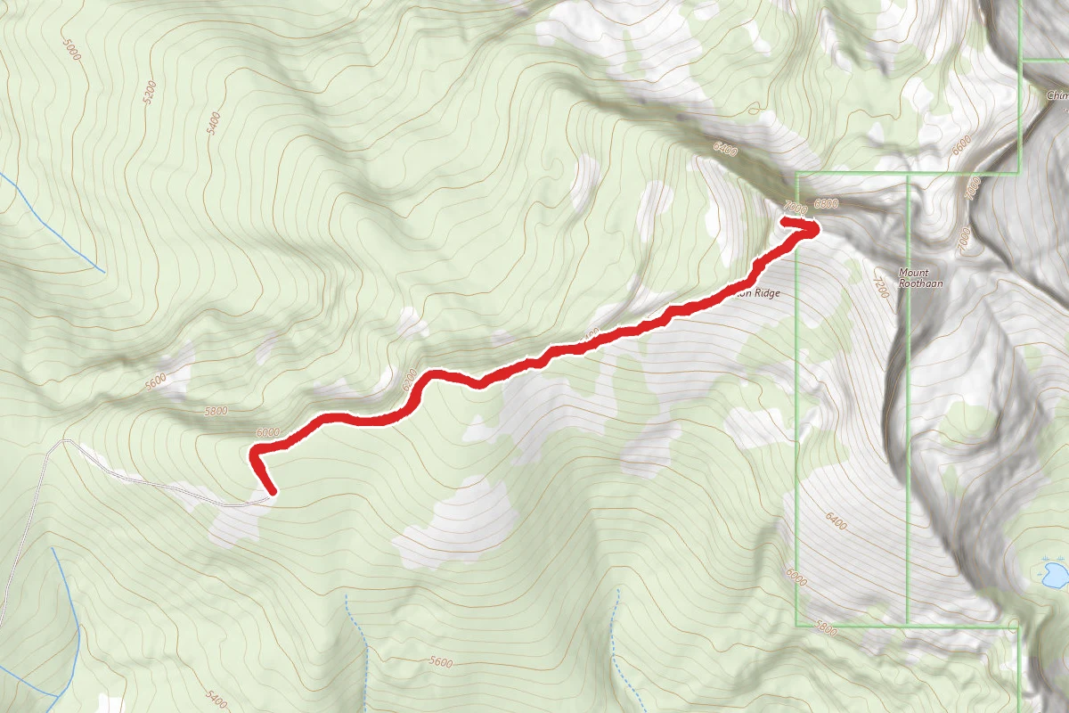 Mount Roothaan Trail