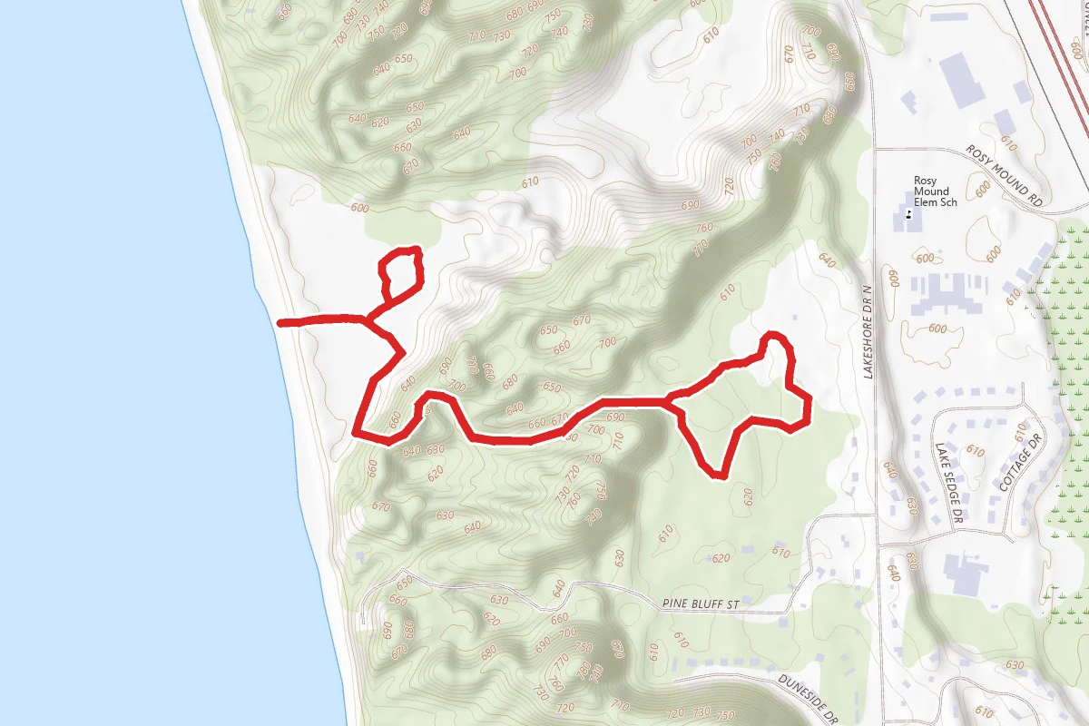 Rosy Mound Natural Area Trail