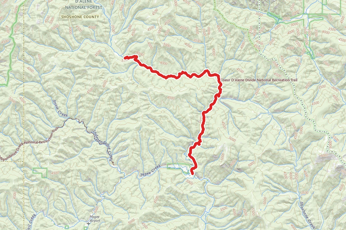 Coeur d'Alene River National Recreation Trail