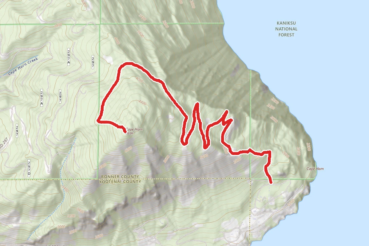 Cape Horn Peak Trail