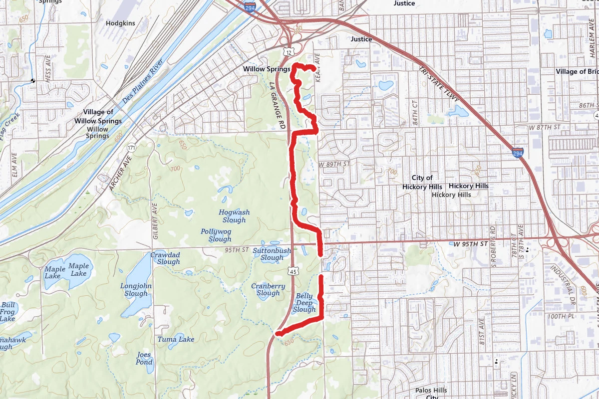 Palos Brown Unpaved Trail