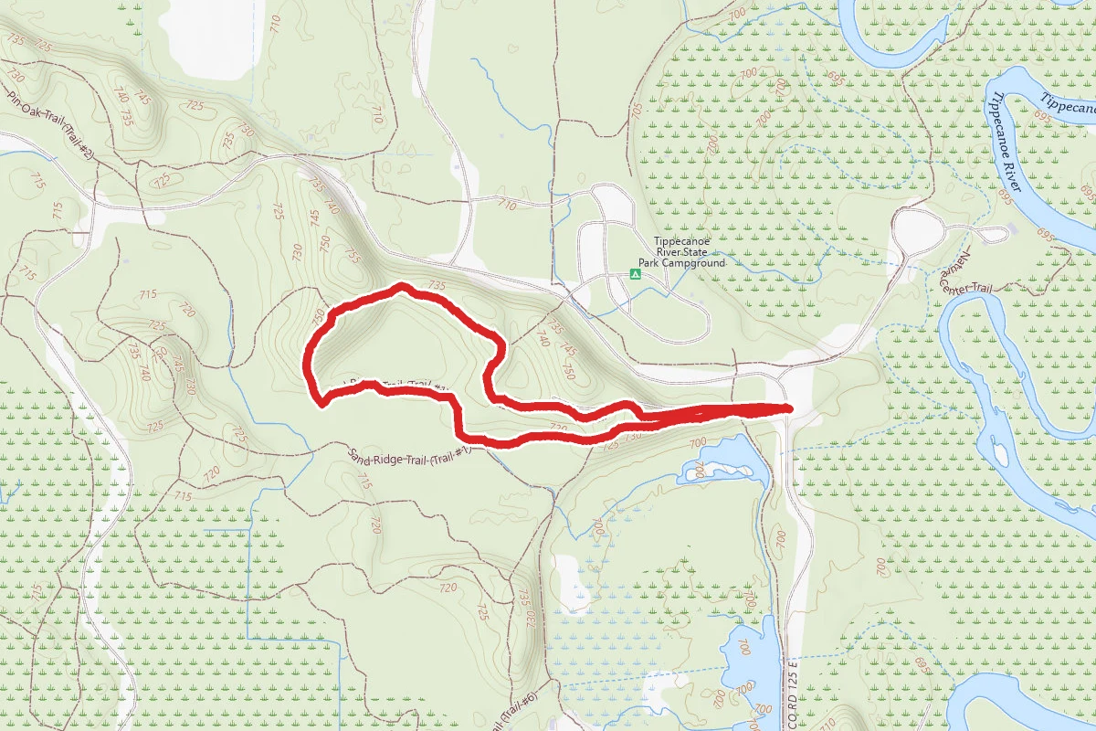 Tippacanoe State Park Trail 1