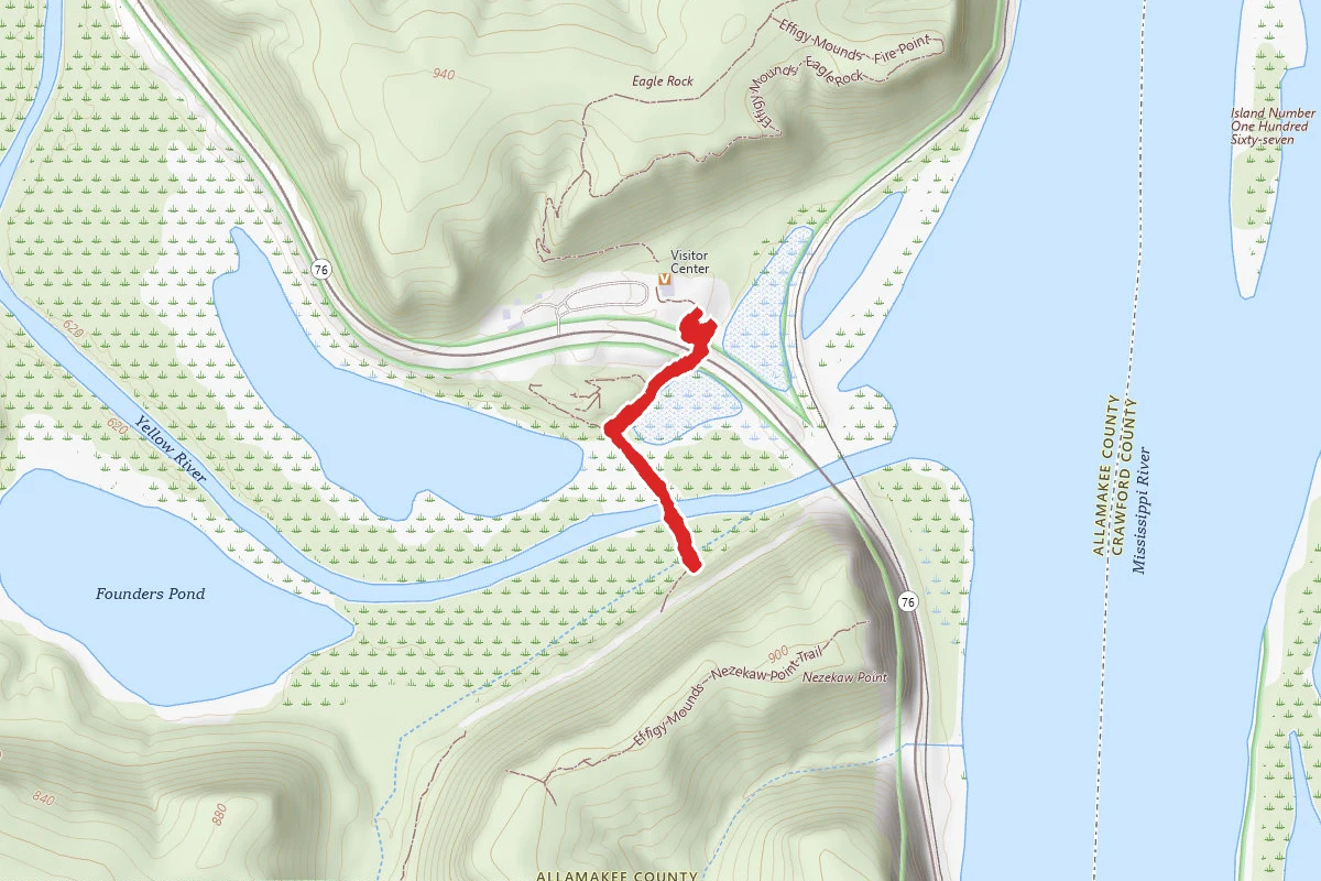 Yellow River Bridge Trail