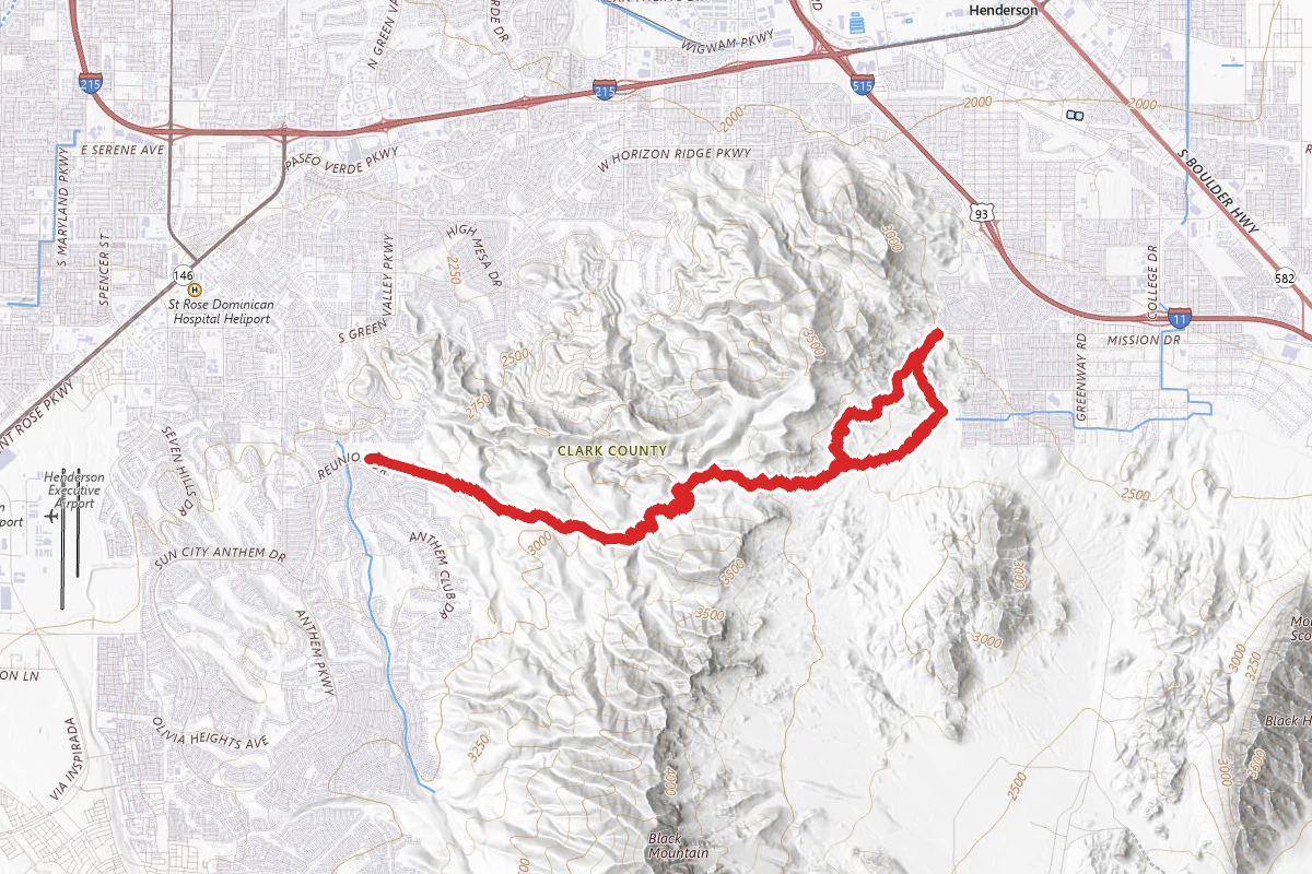 McCullough Hills Trail