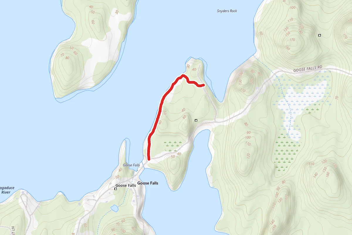Goose Falls Trail