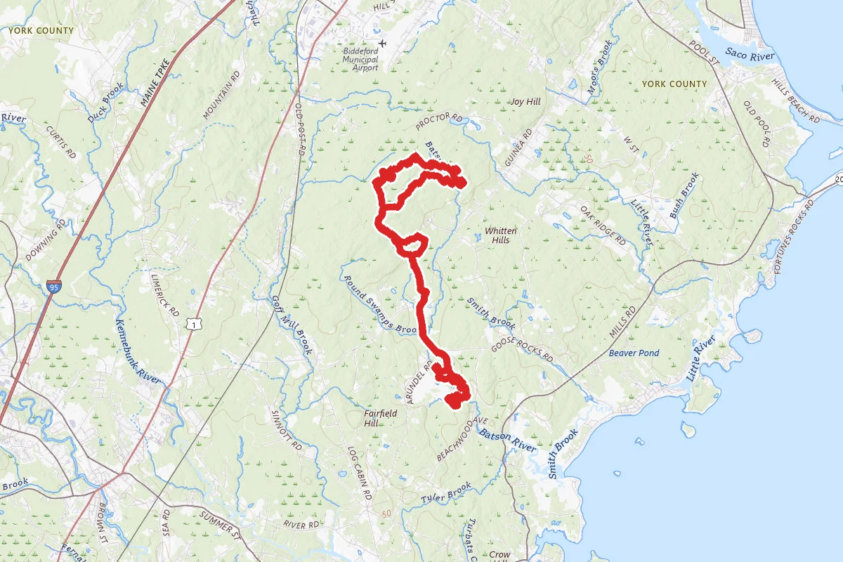 Trust Trail Fest Half Marathon Route