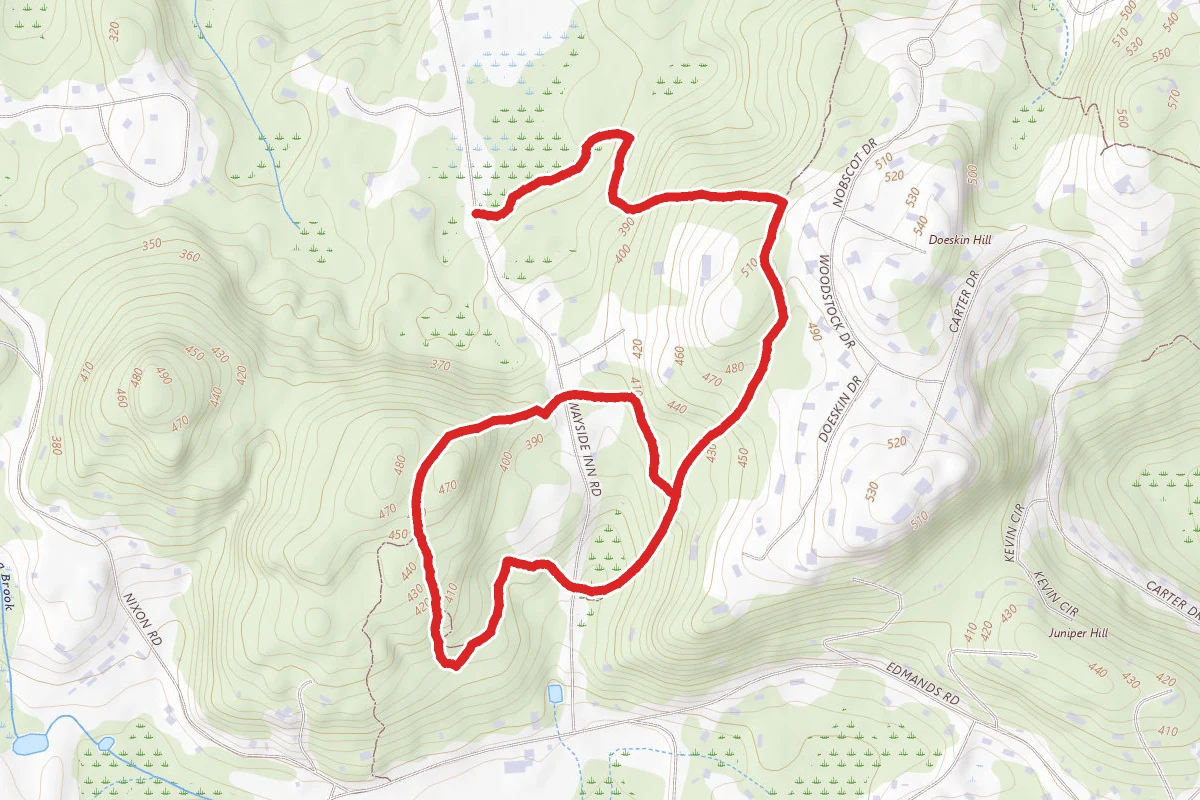 Henry's Hill via Bay Circuit Trail