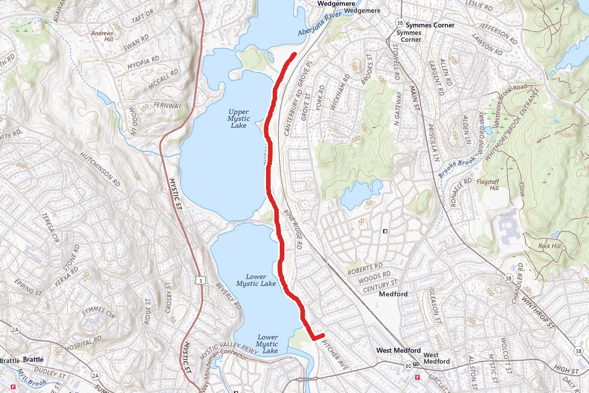 Mystic Valley Parkway Trail