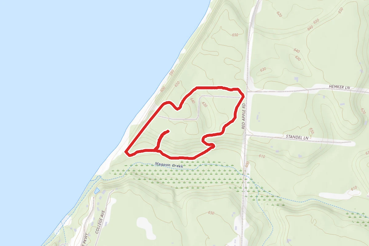 Magoon Creek Natural Area Loop