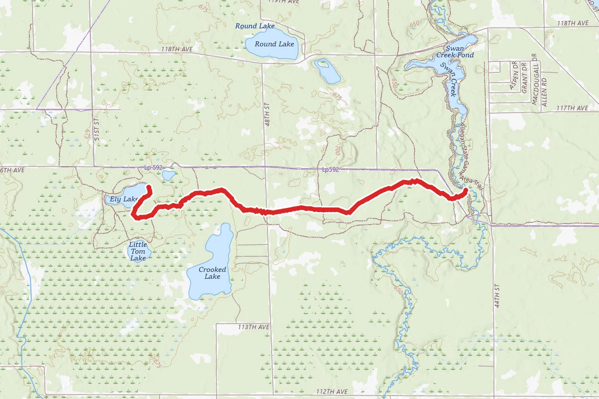Ely Lake Swan Creek Connector Trail