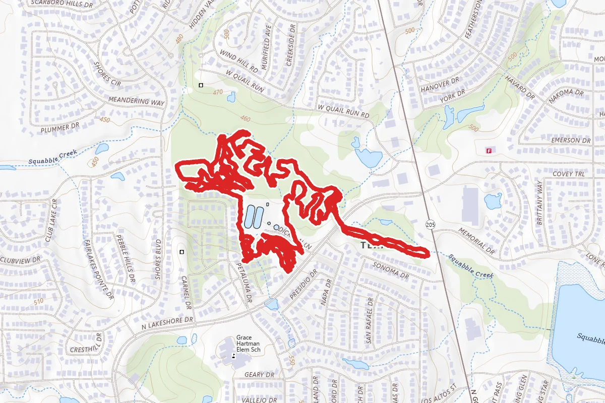 Squabble Creek Trail