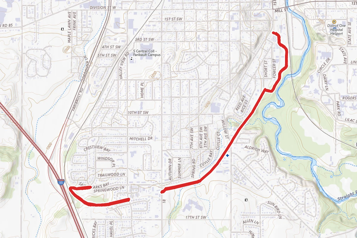 Straight River Trail
