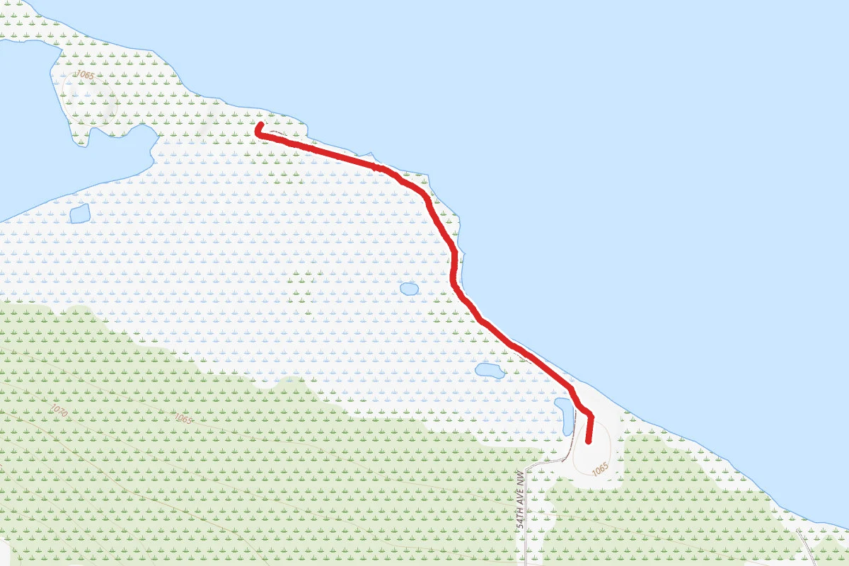 Zippel Bay Coastal Path