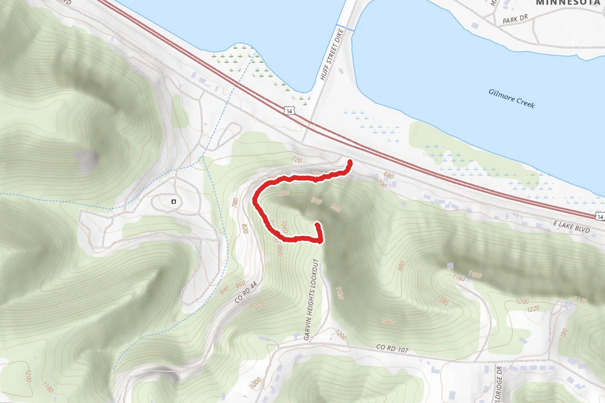 Lower Garvin Heights Foot Trail