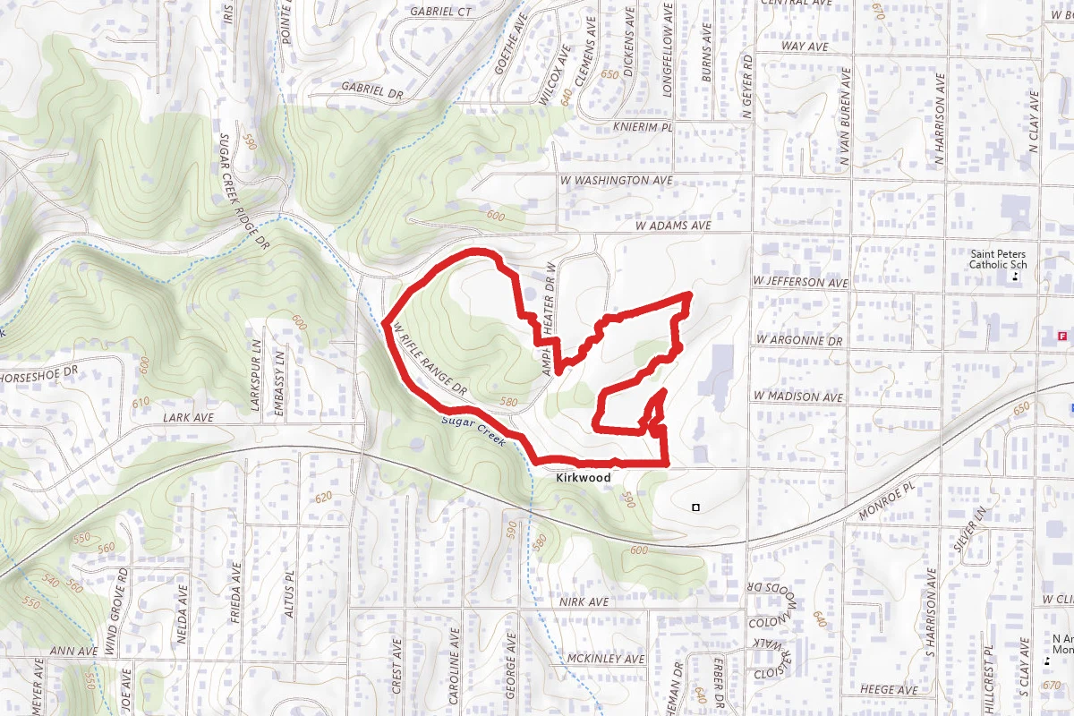 Kirkwood City Park Loop
