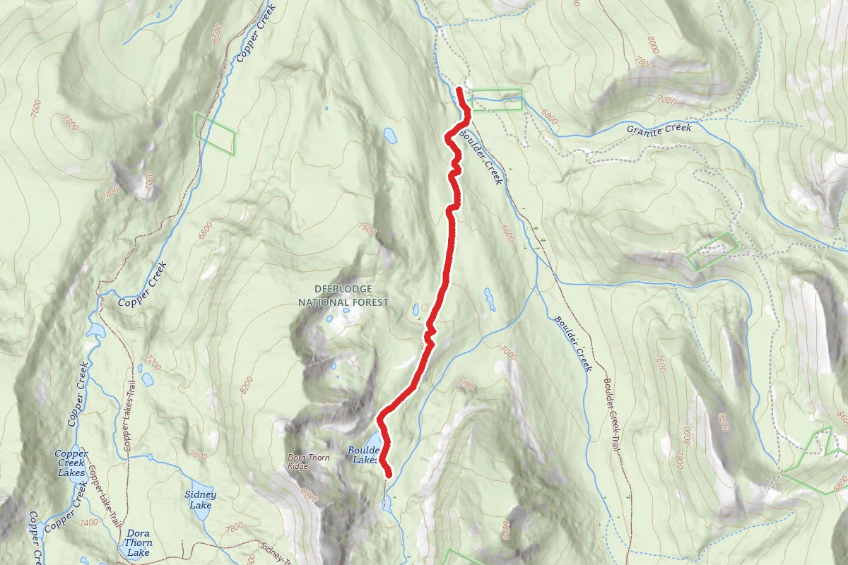 Boulder Lakes Trail