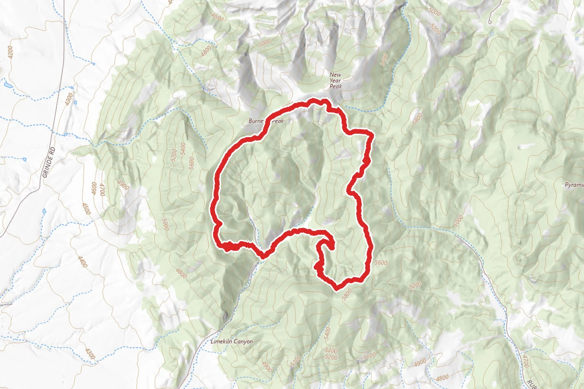 Burnette and New Year Peak Loop