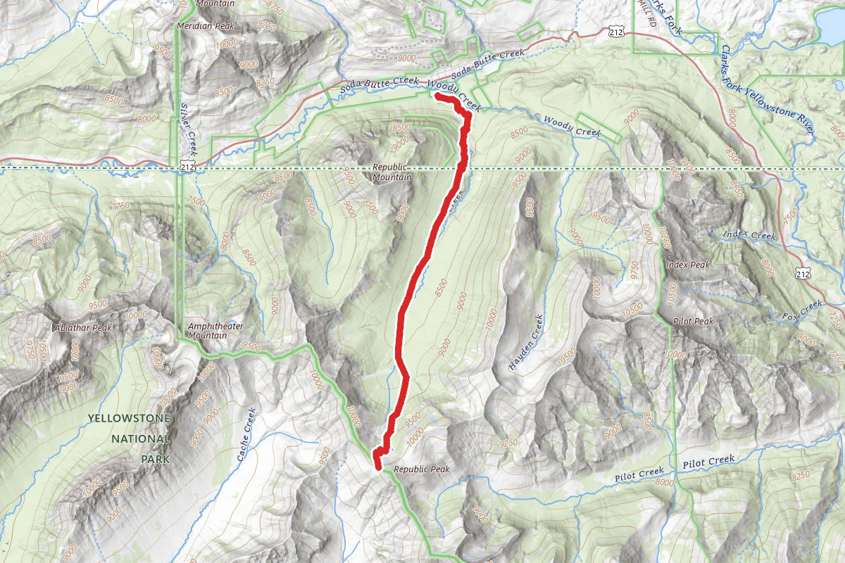 Republic Pass Trail