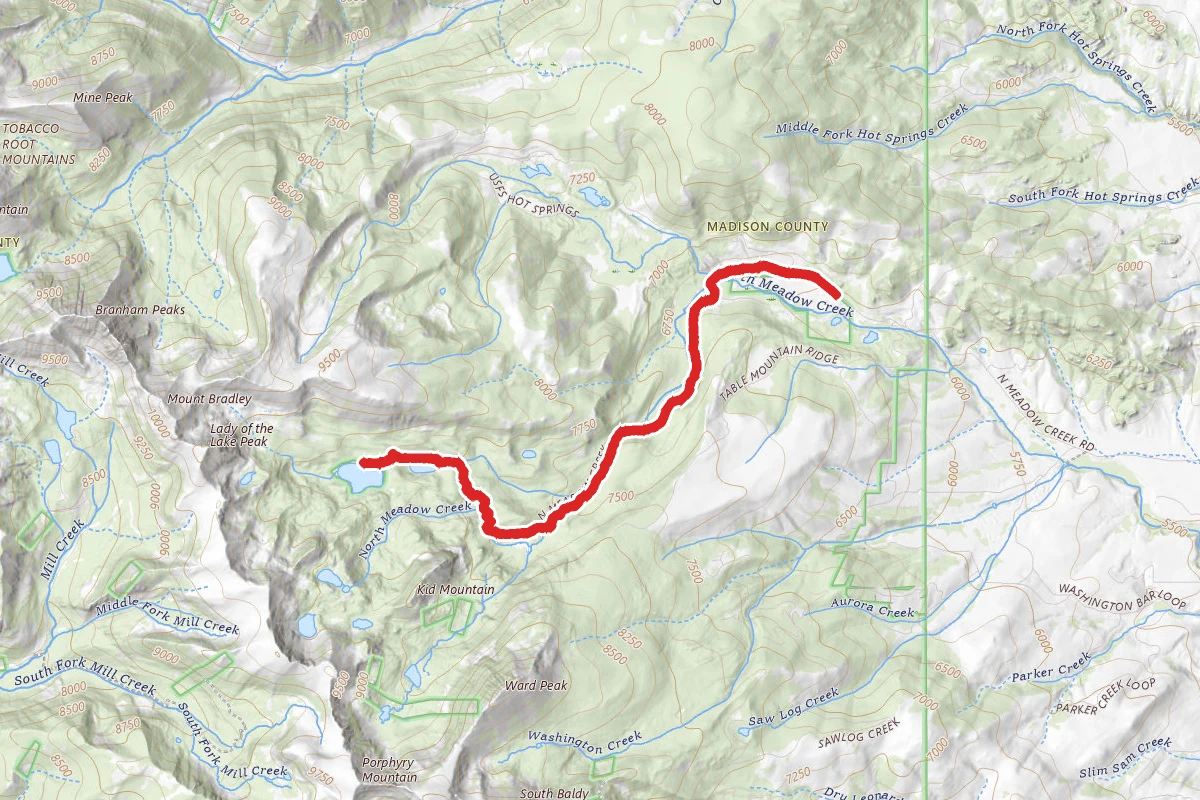Twin Lakes Trail (FS 6366)