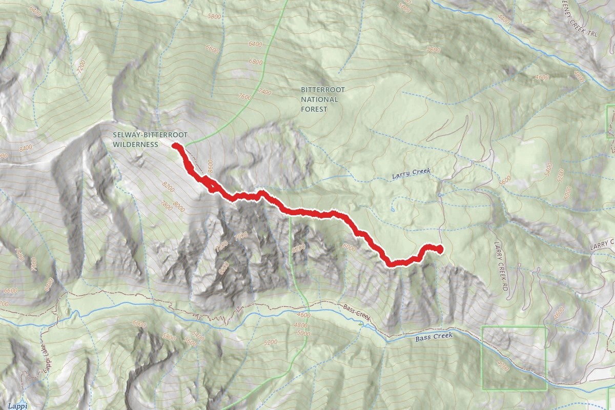Little Saint Joseph Peak Trail