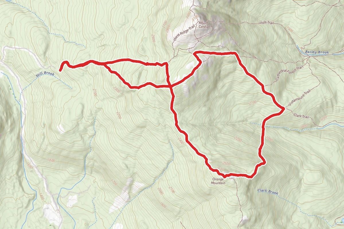 West Ridge, Skyland, Vistamont, Clark, South Ridge Trail