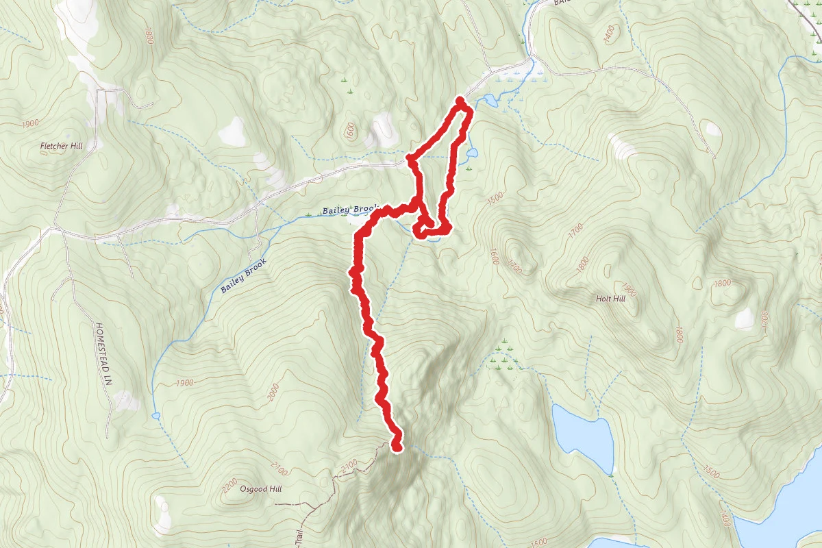 Bailey Brook and Kulish Ledge Loop