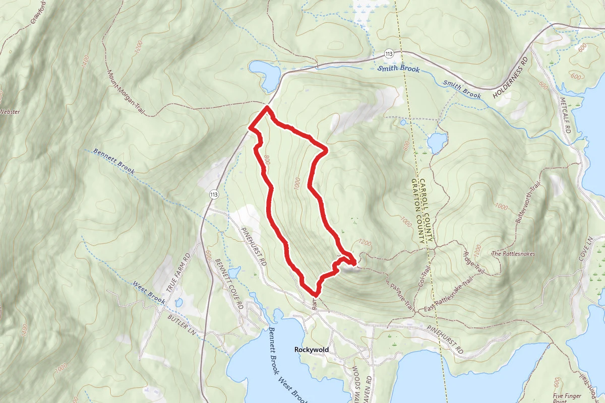 Old Bridle Path, Ramsey and Undercut Trail Loop