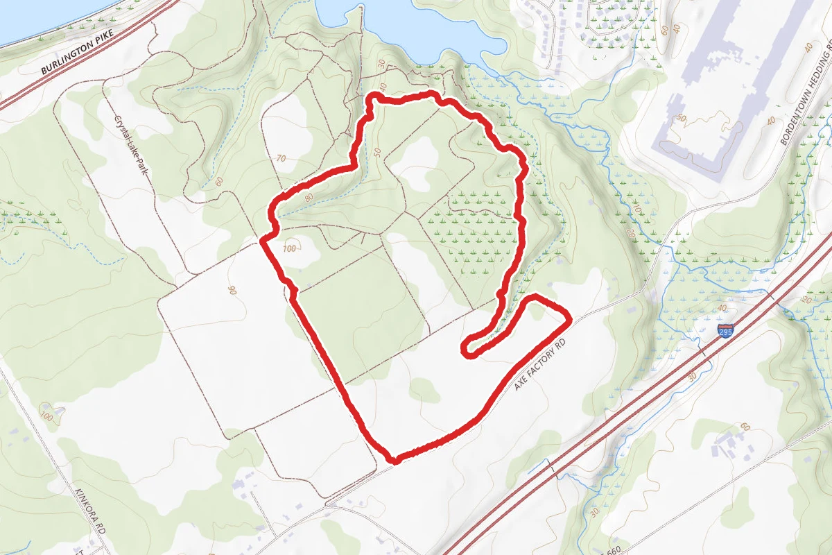 Crystal Lake Park Meadows and Trees Loop