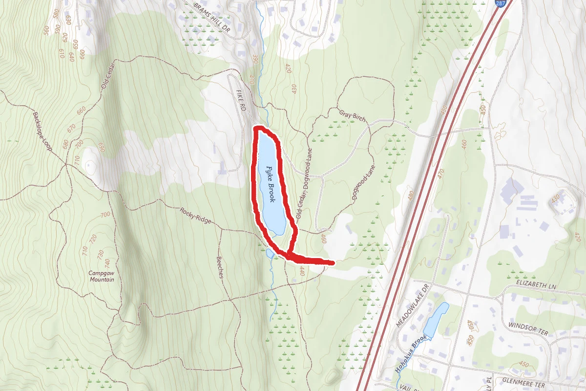 Hemlock Trail (Orange)