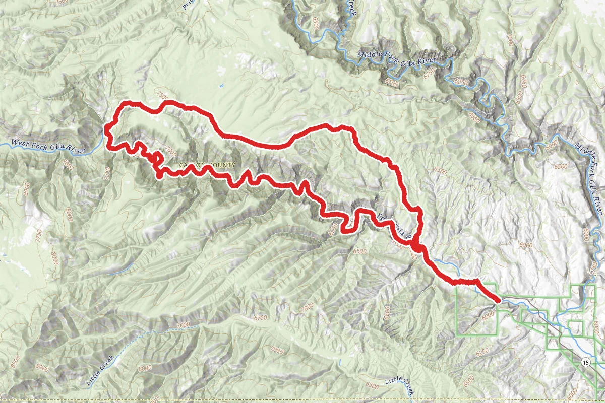 Meadows Hells Hole Loop Trail