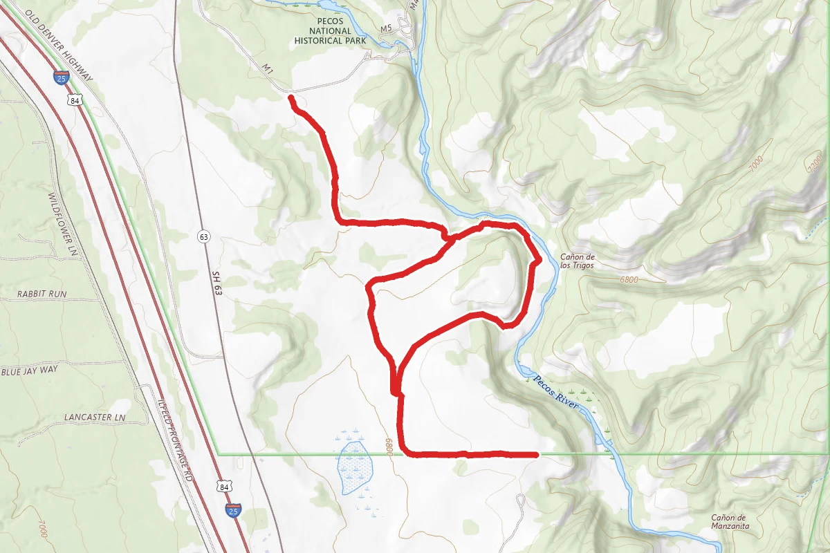 Pecos River Loop Trail