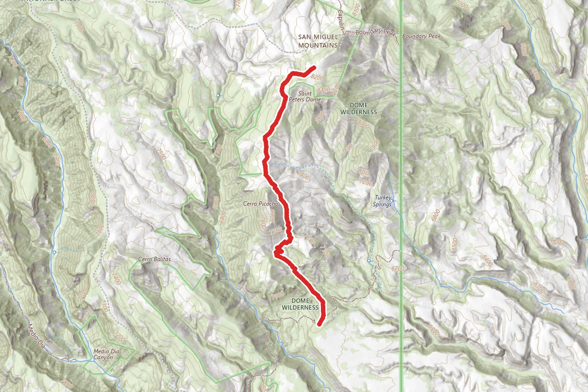 Saint Peters Dome Trail