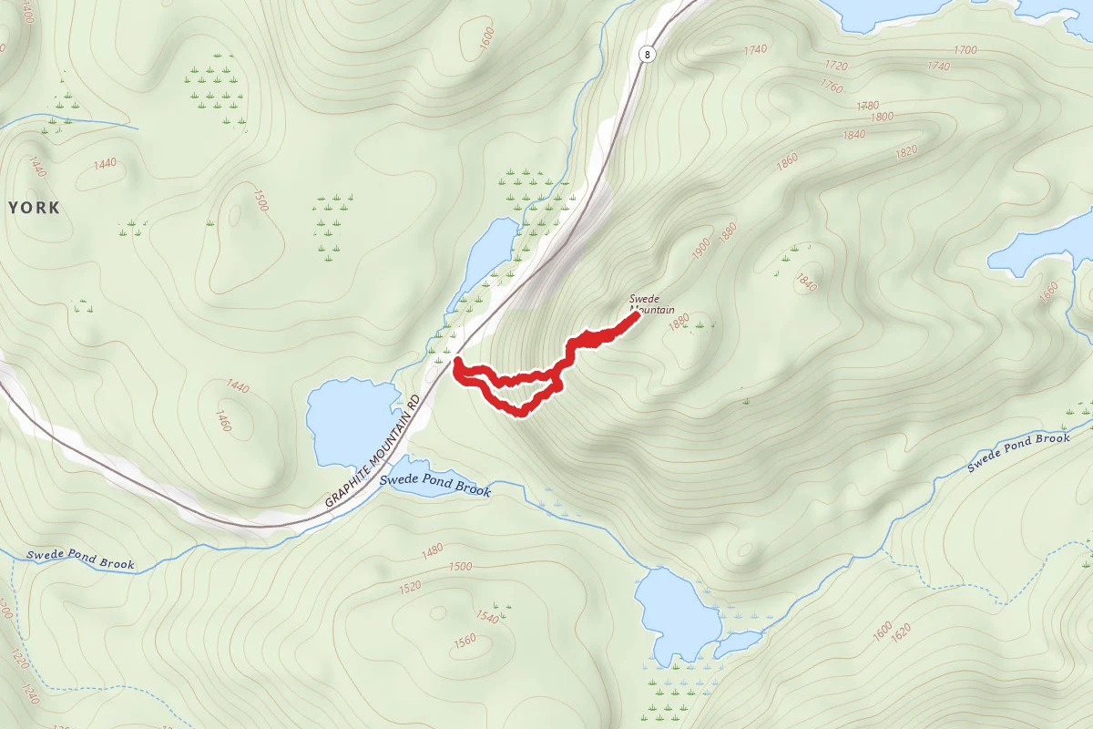 Swede Mountain Firetower Bushwack