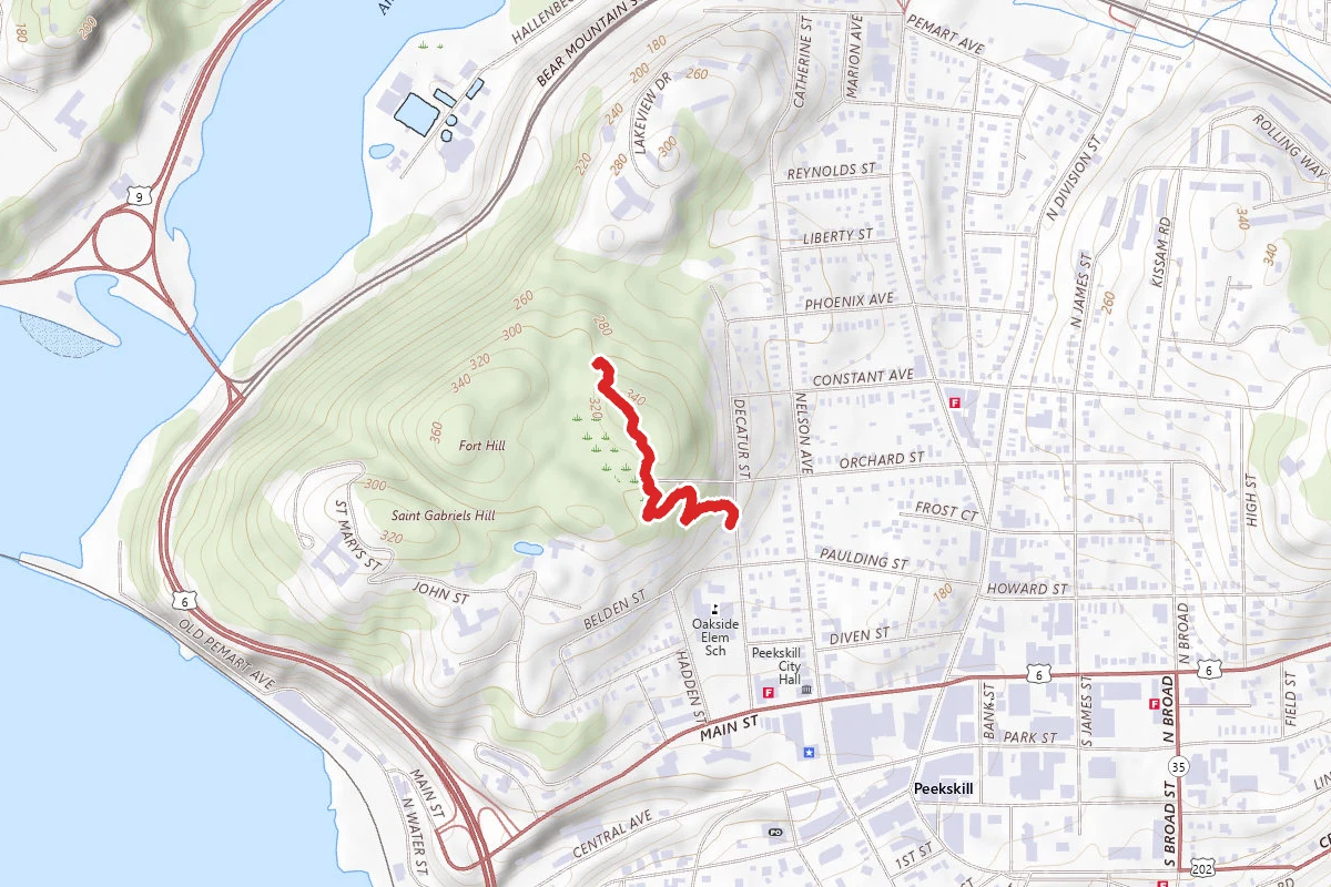 Fort Hill Red Trail