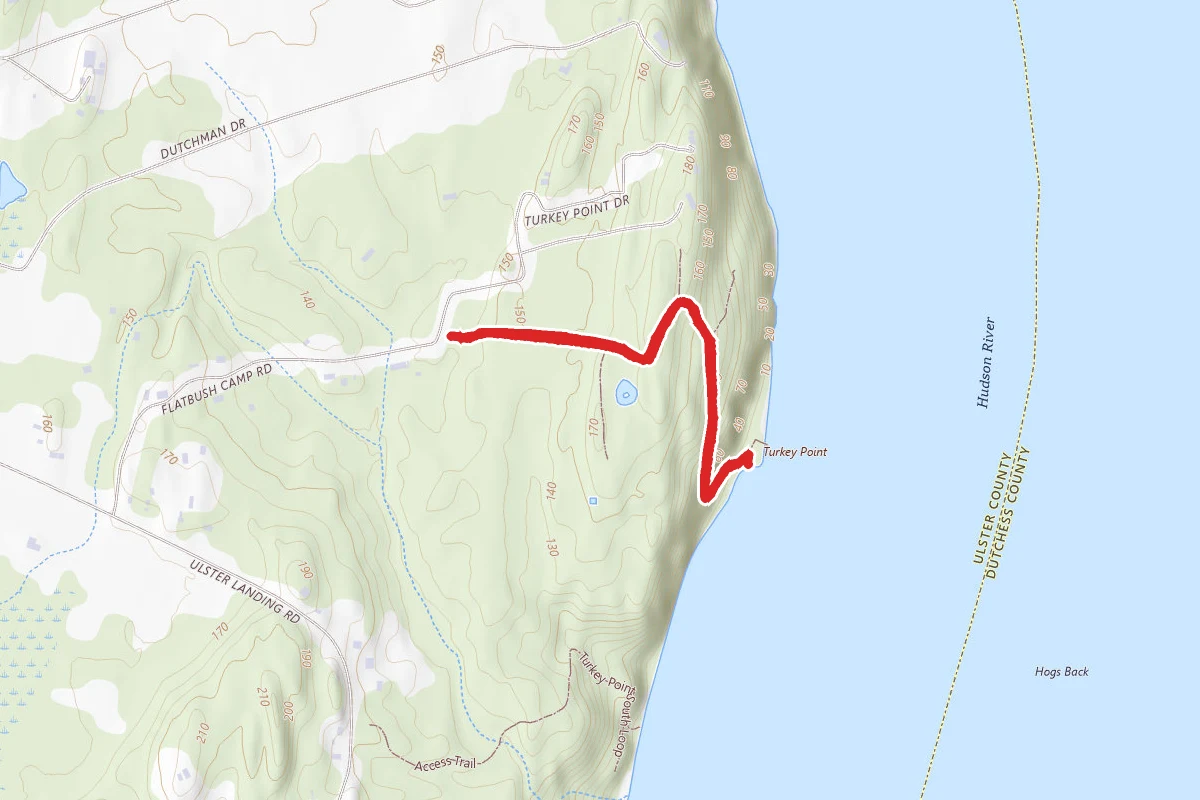 Turkey Point from Flatbush Camp Road