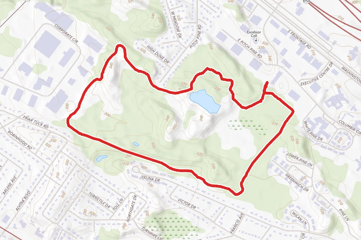 Blueberry Hill East and West Trails
