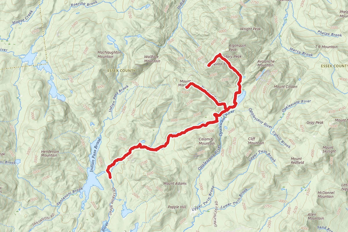Mount Marshall to Iroquois Peak