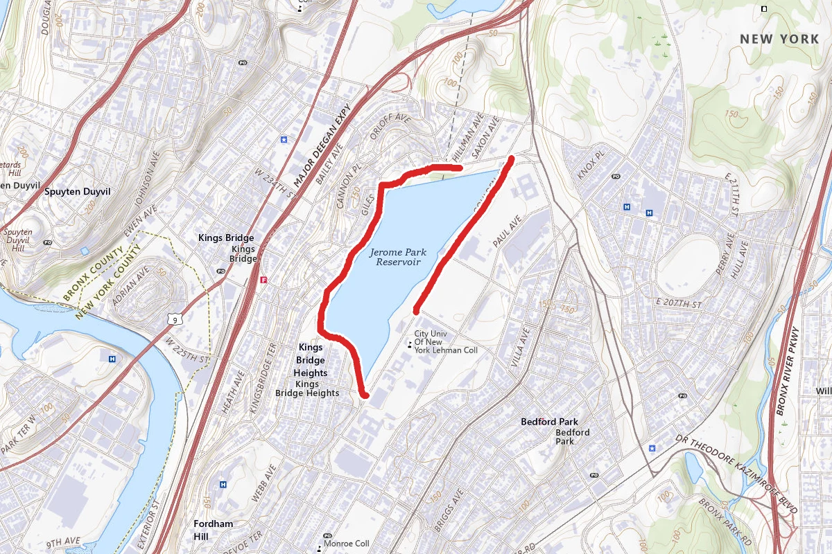 Jerome Park Reservoir Loop