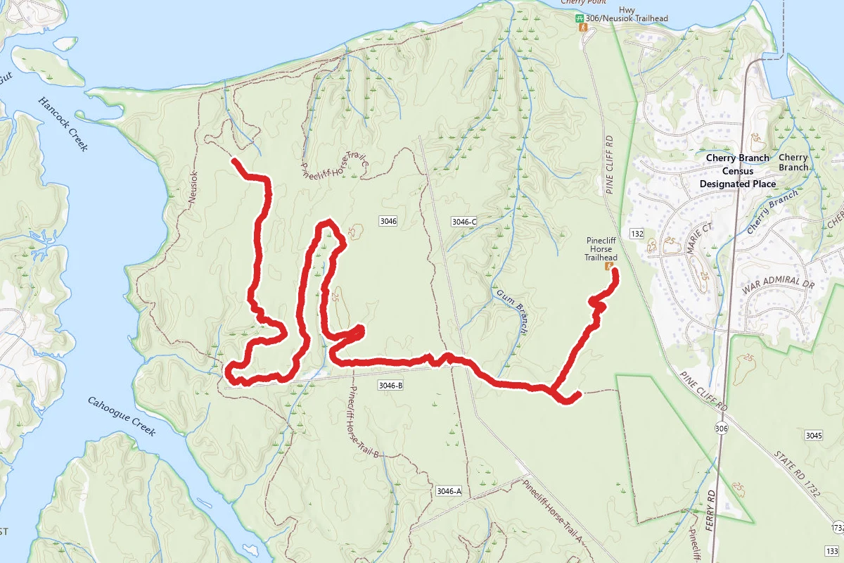 Pine Cliff Equestrian Trails