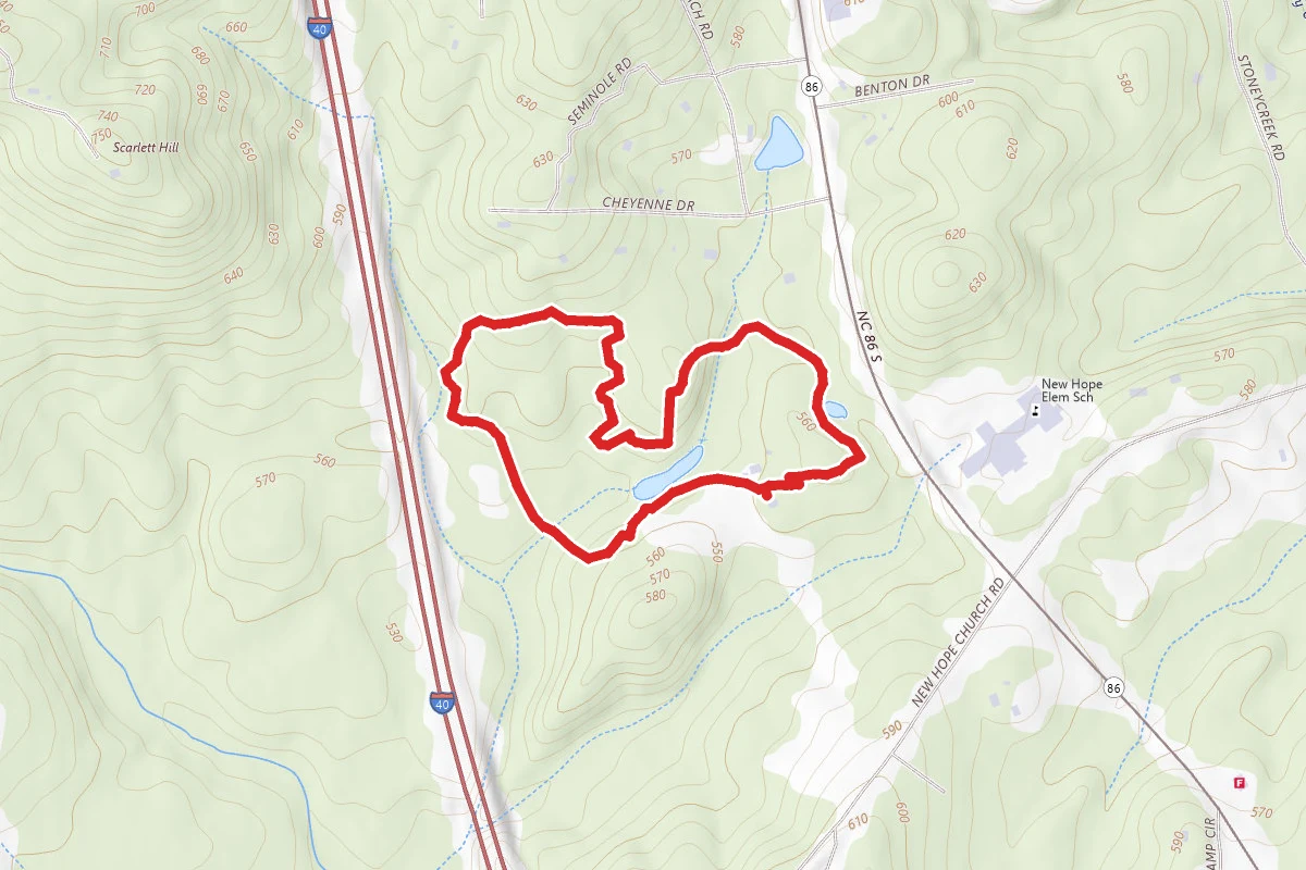 Alice's Loop via Mary's Trail