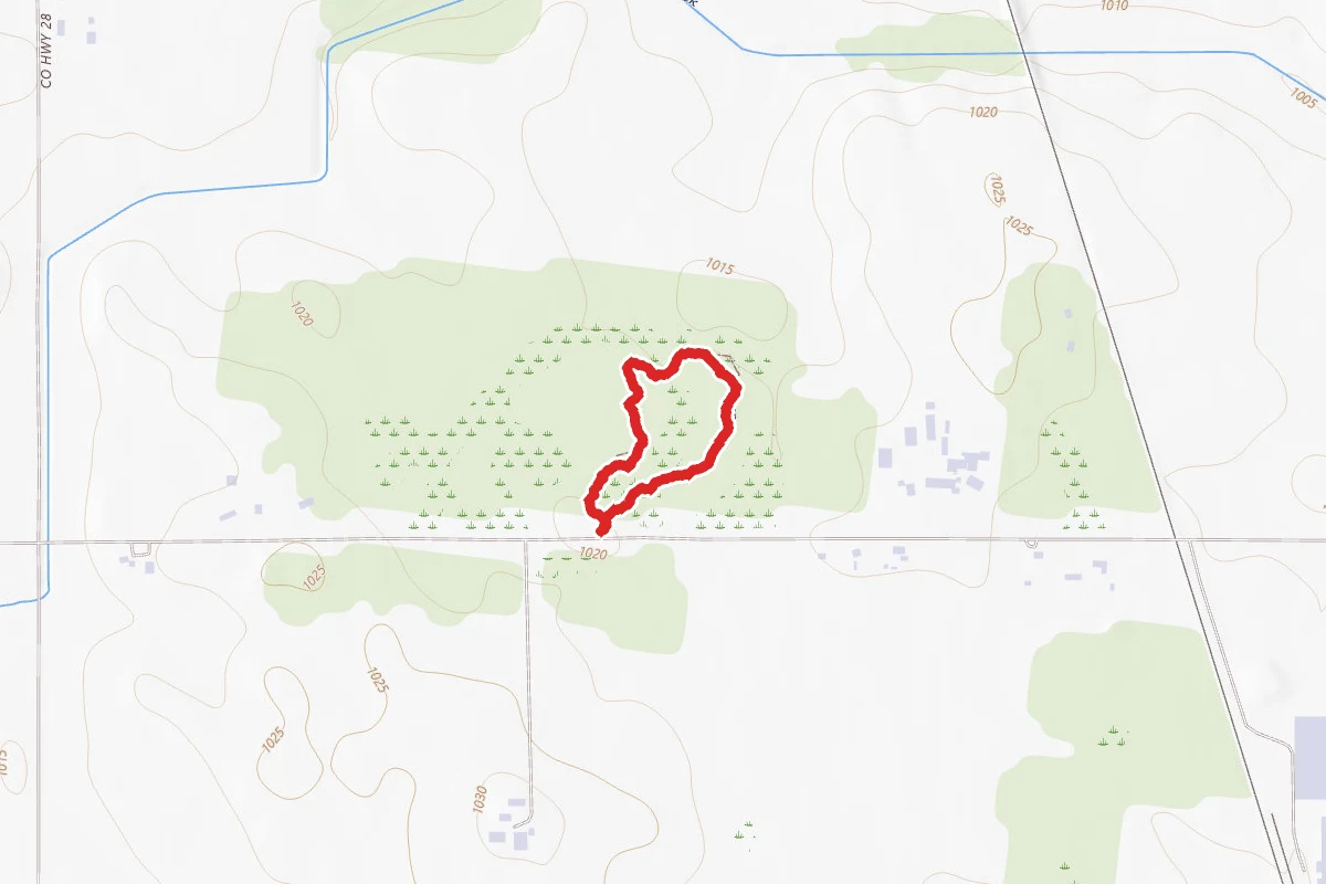 Gross Woods Nature Preserve Loop