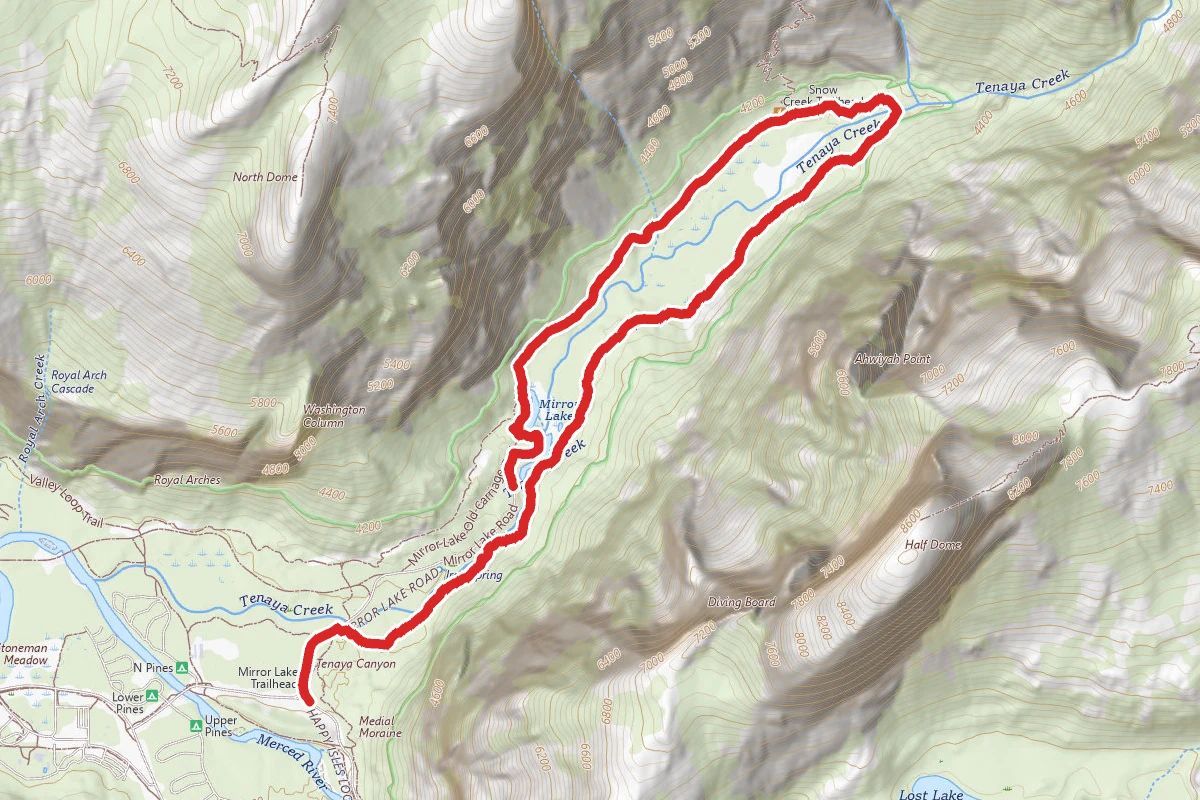 Mirror Lake Loop