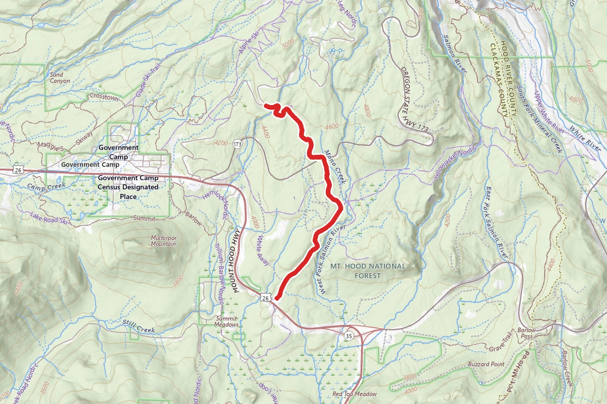 Timerline East Leg Trail