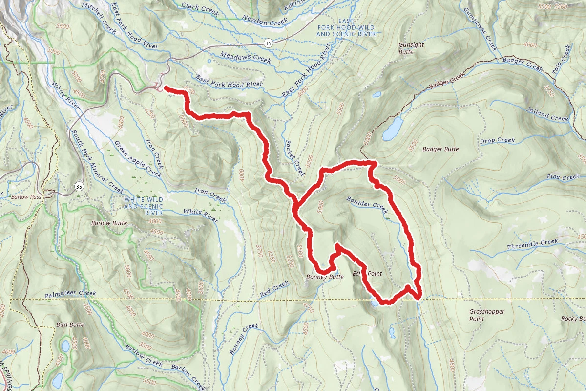Boulder Lakes Loop