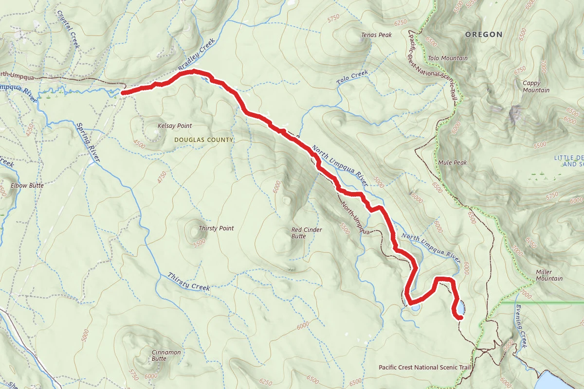 Maidu Lake Trail