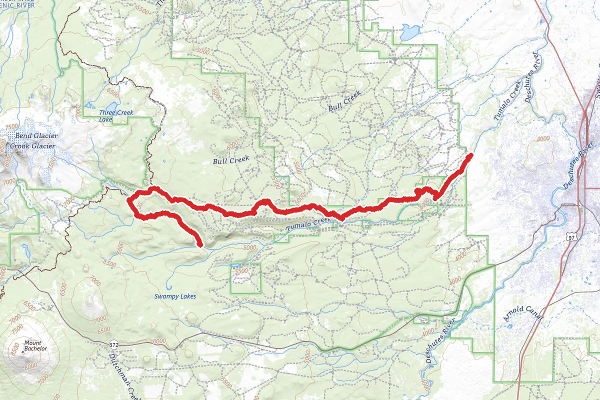 North Fork to Mrazek Trail