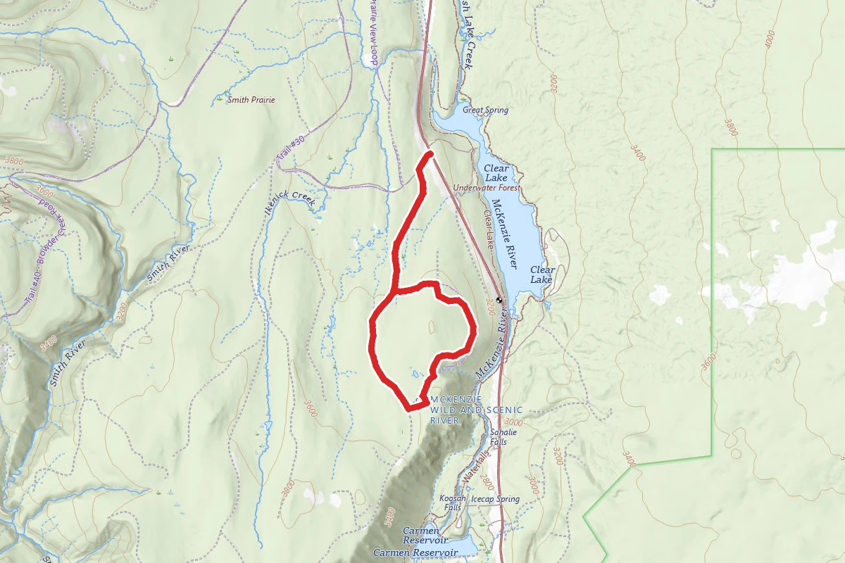 Isaac Nickerson Loop Trail