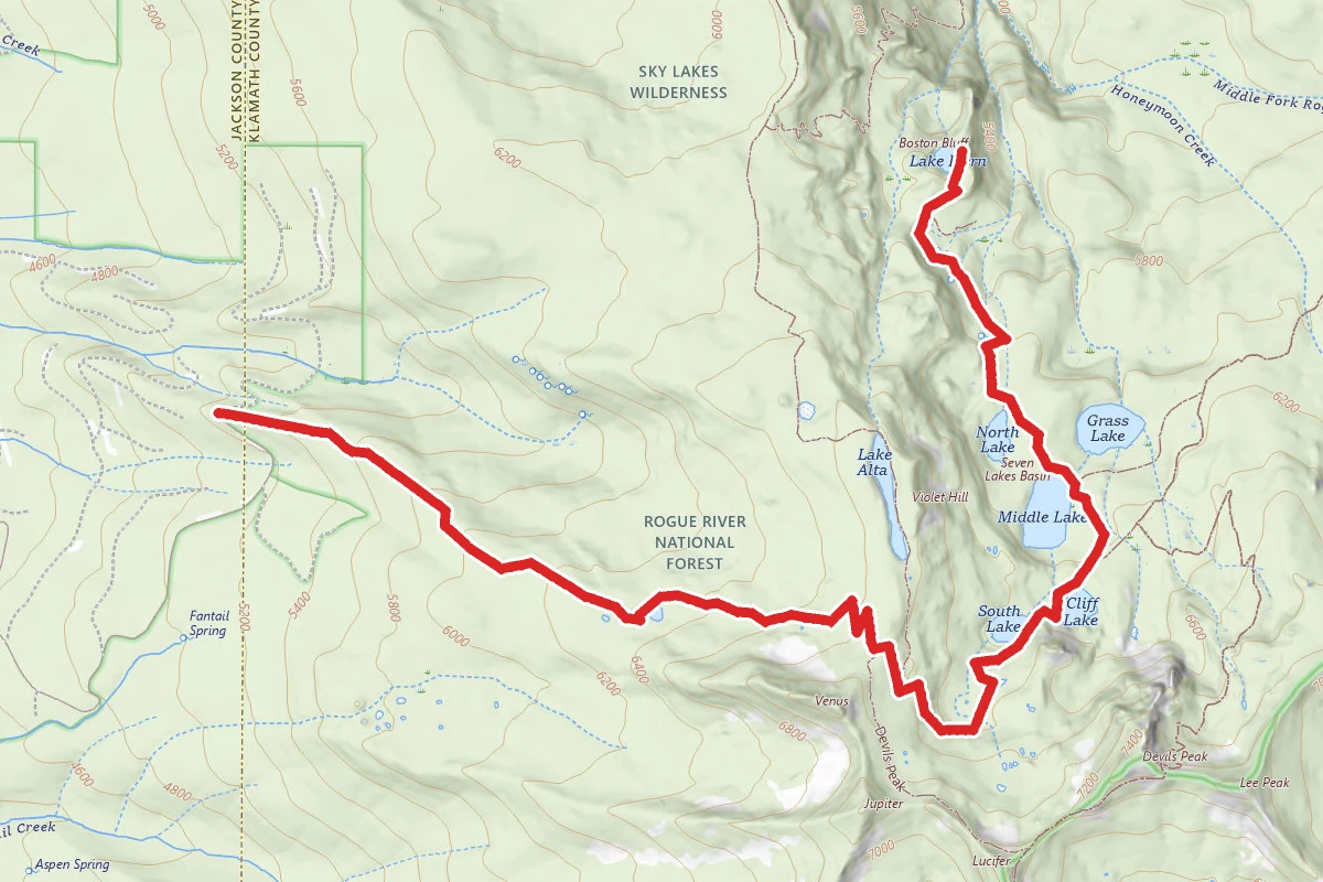 Lake Ivern Trail