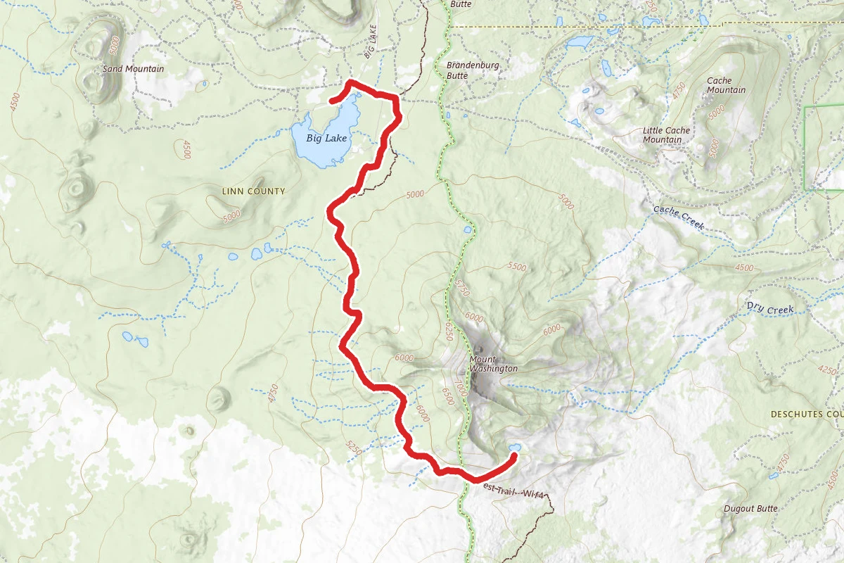 Mckenzie Lava Flow And George Lake Trail