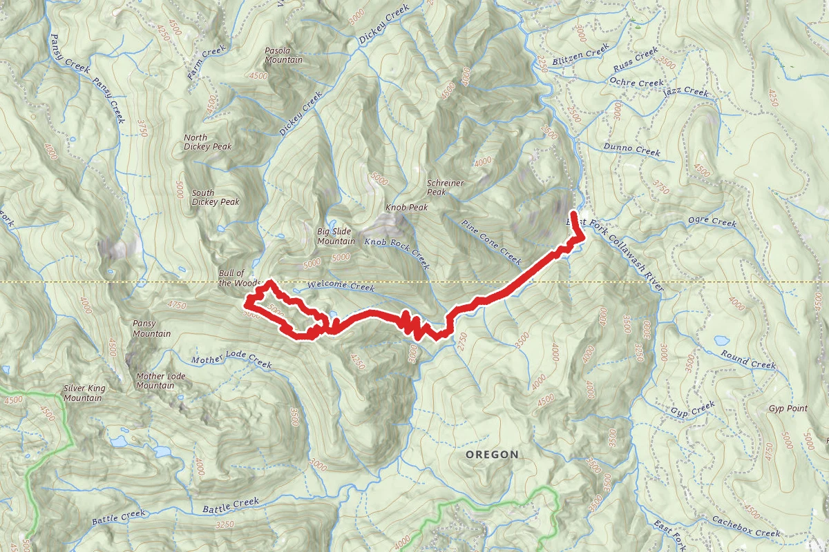 Welcome Lakes Trail